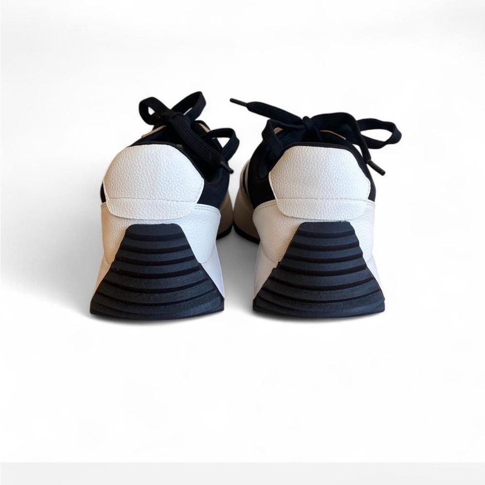 DV by Dolce Vita Black/White/Tan Platform Chunky Sneakers Women’s Size 7 - Picture 3 of 5